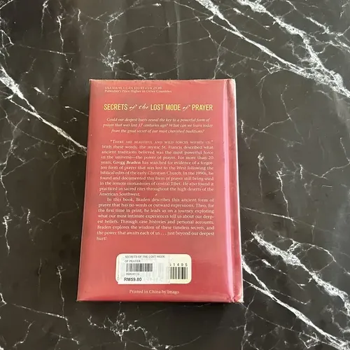 Secrets of the Lost Mode of Prayer: The Hidden Power of Beauty. Blessing. Wisdom. and Hurt listing photo 3