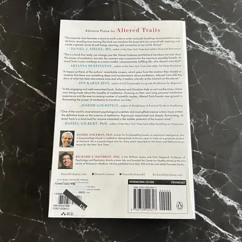 Altered Traits: Science Reveals How Meditation Changes Your Mind. Brain. and Body listing photo 3