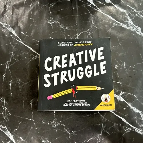 Zen Pencils--Creative Struggle: Illustrated Advice from Masters of Creativity listing photo 1