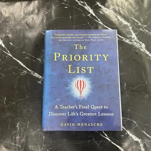The Priority List: A Teacher's Final Quest to Discover Life's Greatest Lessons listing photo 1