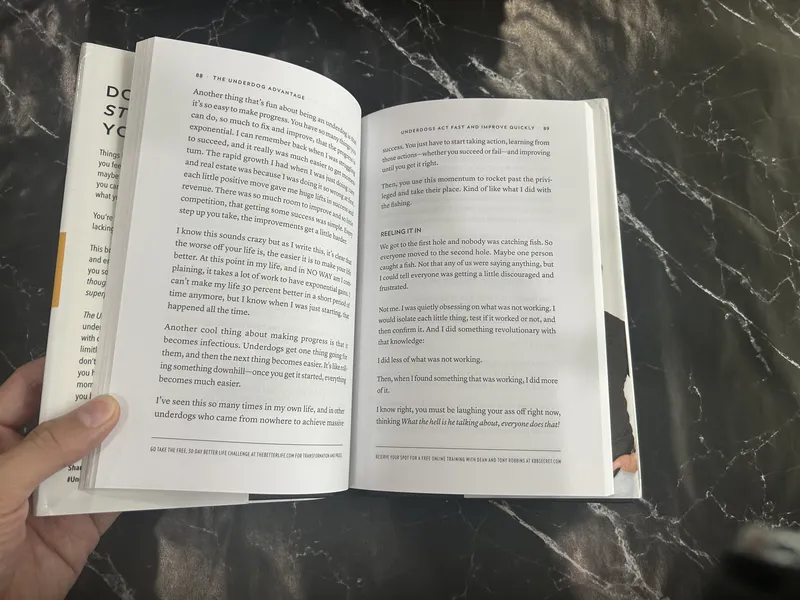 The Underdog Advantage: Rewrite Your Future By Turning Your Disadvantages Into Your Superpowers listing photo 2