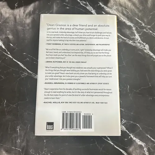 The Underdog Advantage: Rewrite Your Future By Turning Your Disadvantages Into Your Superpowers listing photo 3