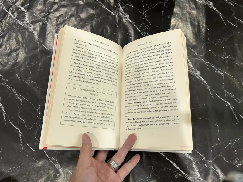 Joy at Work: The Life-Changing Magic of Organising Your Working Life listing photo 2