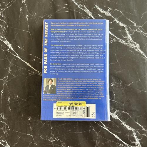 The Values Factor: The Secret to Creating an Inspired and Fulfilling Life listing photo 2