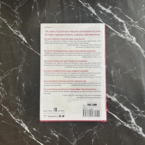 The Laws of Subtraction: 6 Simple Rules for Winning in the Age of Excess Everything listing photo 3