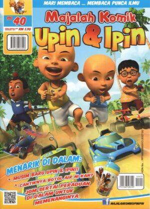Majalah Komik Upin & Ipin Isu 40 [Mei 2013]