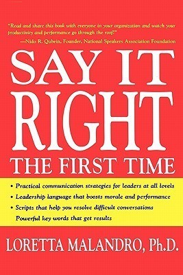 SAY IT RIGHT THE FIRST TIME