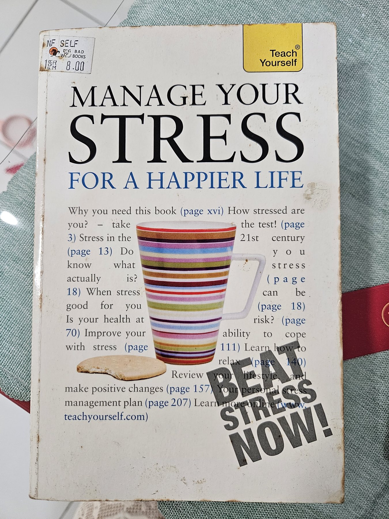 Manage Your Stress for a Happier Life cover