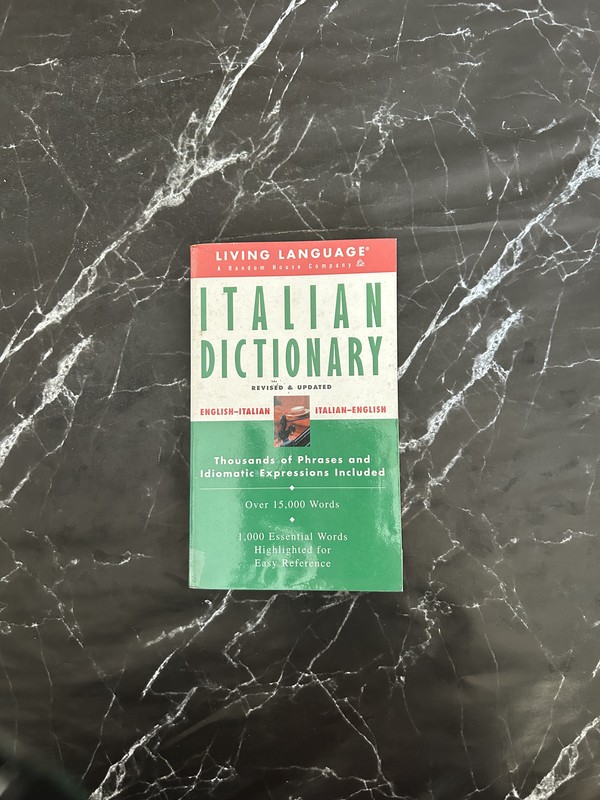 Basic Italian Dictionary (LL listing photo 1