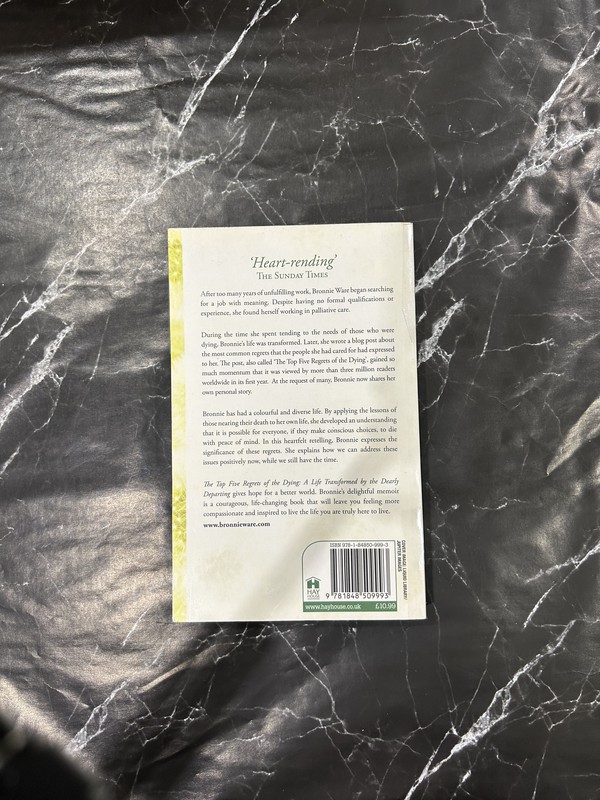 The Top Five Regrets of the Dying: A Life Transformed by the Dearly Departing listing photo 3