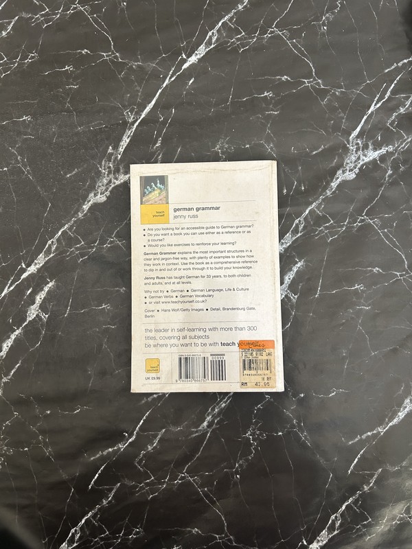 German Grammar listing photo 3