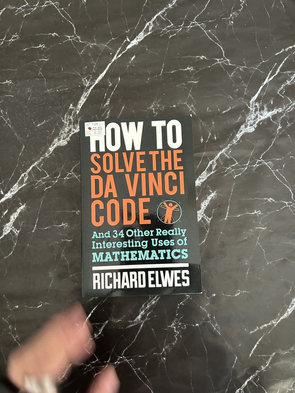 How to Solve the Da Vinci Code And 34 Other Really Interesting Uses of Mathematics listing photo 1